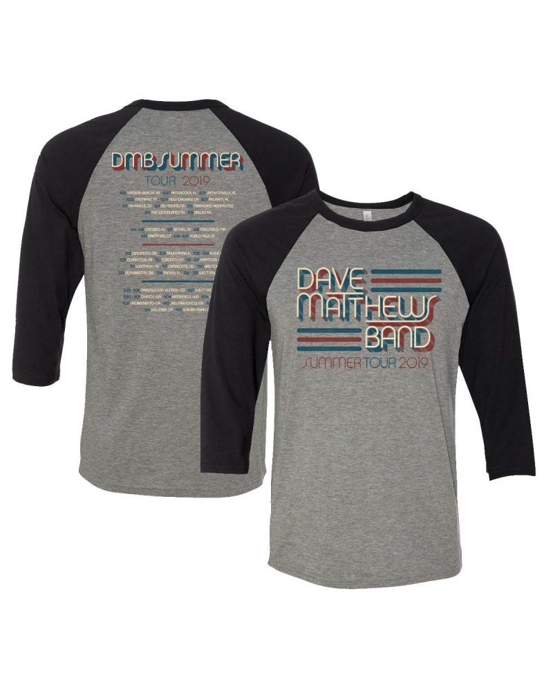 Dave Matthews Band 2019 Summer Tour Raglan $7.50 Shirts