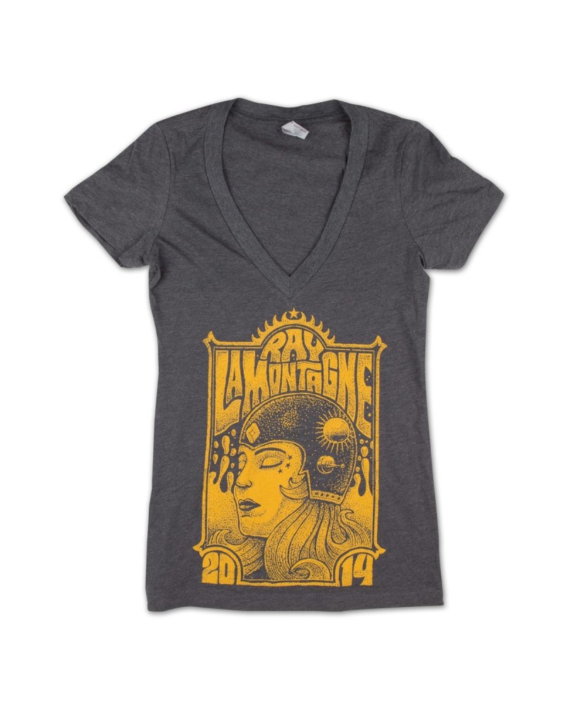 Ray LaMontagne "Airwaves" Ladies V-Neck T-shirt $5.10 Shirts