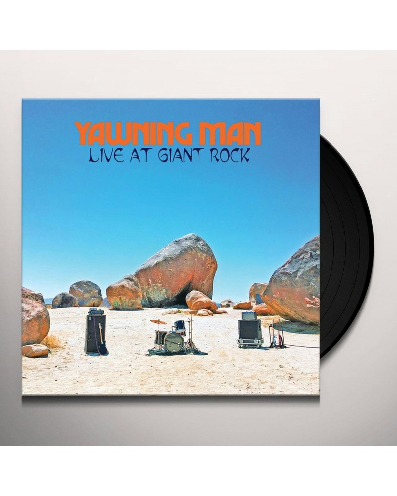 Yawning Man LIVE AT GIANT ROCK (NEON YELLOW VINYL) Vinyl Record $17.48 Vinyl