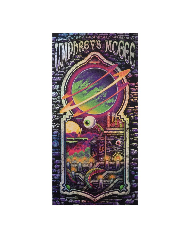 Umphrey's McGee Sacramento CA 2023 Poster by Kory McGeehan $12.40 Decor