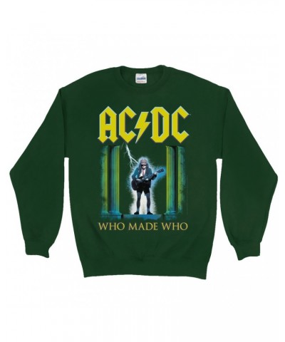 AC/DC Sweatshirt | Who Made Who Album Art Sweatshirt $16.78 Sweatshirts