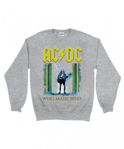 AC/DC Sweatshirt | Who Made Who Album Art Sweatshirt $16.78 Sweatshirts