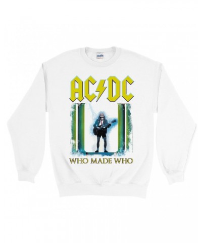 AC/DC Sweatshirt | Who Made Who Album Art Sweatshirt $16.78 Sweatshirts