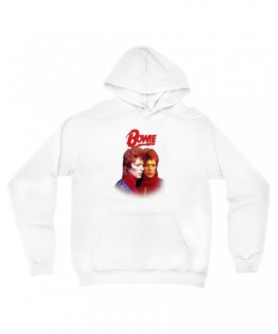 David Bowie Hoodie | Bowie New York City Hoodie $15.58 Sweatshirts