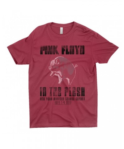 Pink Floyd T-Shirt | In The Flesh 1977 NYC Madison Square Garden Concert Shirt $10.23 Shirts