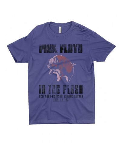 Pink Floyd T-Shirt | In The Flesh 1977 NYC Madison Square Garden Concert Shirt $10.23 Shirts