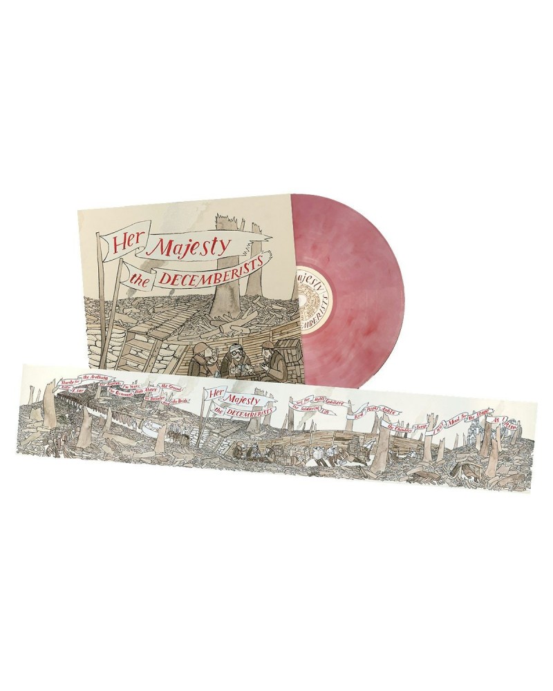 The Decemberists Her Majesty The Decemberists - Rose Marble Vinyl $9.66 Vinyl