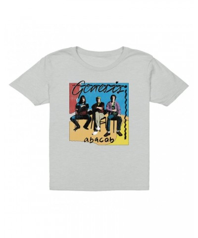 Genesis Kids T-Shirt | Abacab Album Retro Image Distressed Kids T-Shirt $10.98 Kids