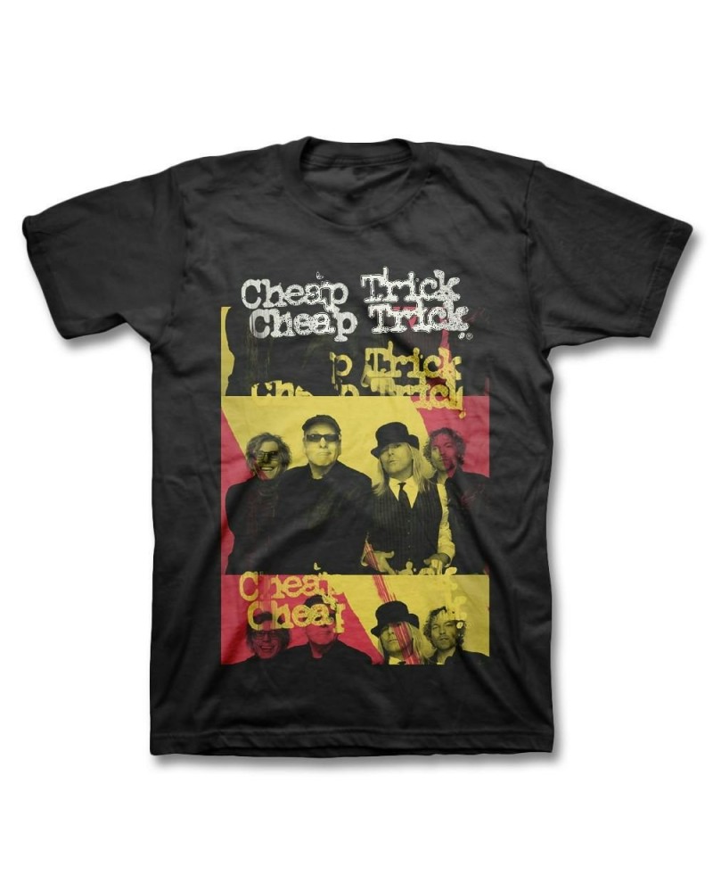 Cheap Trick Red & Yellow T-shirt $11.50 Shirts