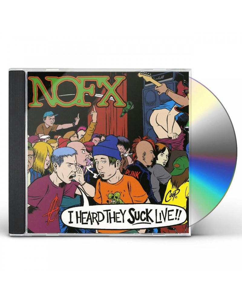 NOFX I HEARD THEY SUCK LIVE CD $3.52 CD