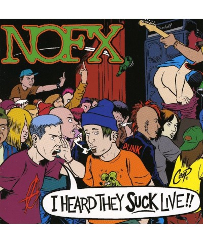 NOFX I HEARD THEY SUCK LIVE CD $3.52 CD