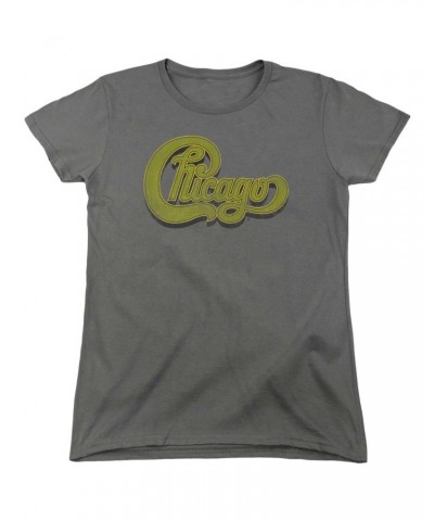 Chicago Women's Shirt | DISTRESSED Ladies Tee $6.00 Shirts