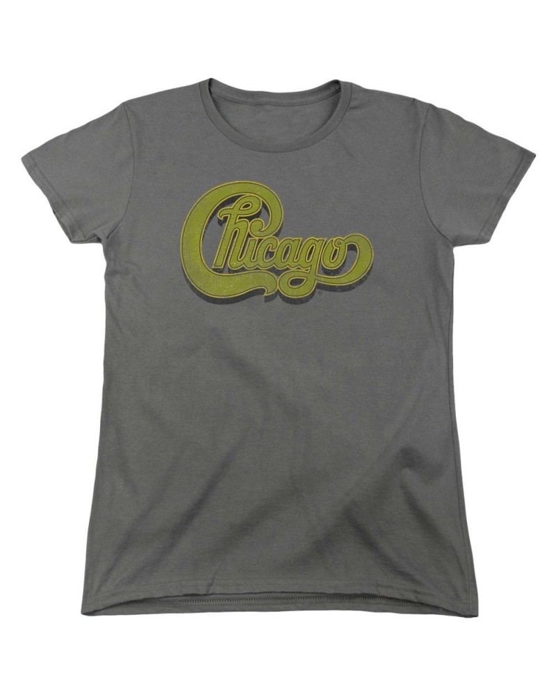 Chicago Women's Shirt | DISTRESSED Ladies Tee $6.00 Shirts