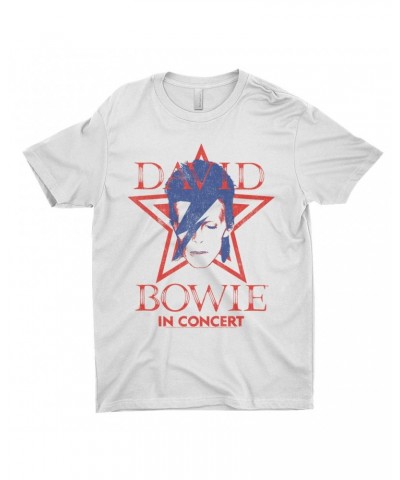 David Bowie T-Shirt | Aladdin Sane Star Power Shirt $10.48 Shirts