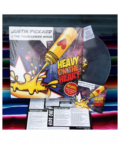 Justin Pickard Heavy On The Heart Vinyl CD and Download Bundle $6.86 Vinyl