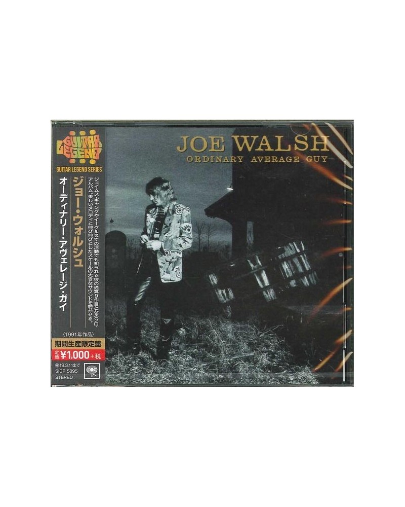 Joe Walsh ORDINARY AVERAGE GUY (LIMITED) CD $6.00 CD