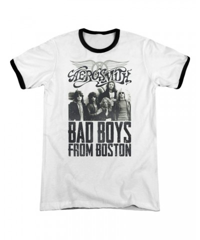 Aerosmith Shirt | BAD BOYS Premium Ringer Tee $8.74 Shirts