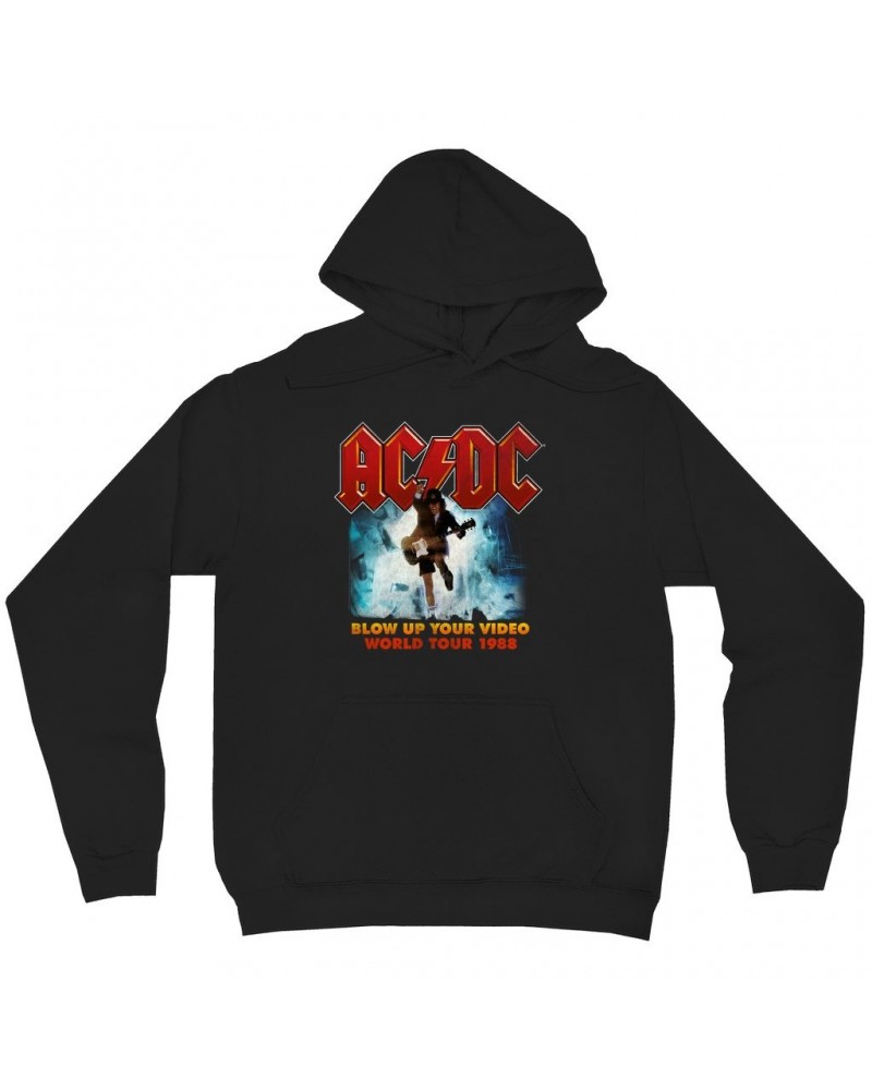 AC/DC Hoodie | Blow Up Your Video Album Art Hoodie $17.58 Sweatshirts