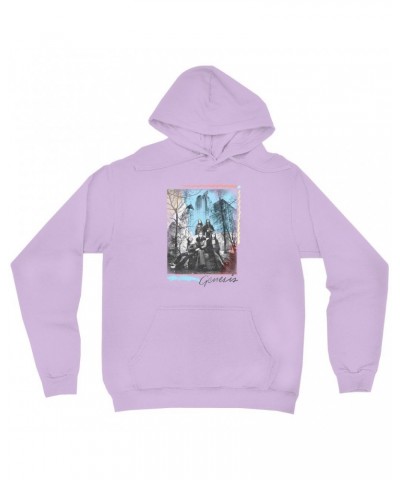 Genesis Hoodie | Colorful Watercolor Band Photo In NYC Hoodie $19.18 Sweatshirts