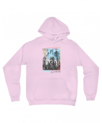 Genesis Hoodie | Colorful Watercolor Band Photo In NYC Hoodie $19.18 Sweatshirts