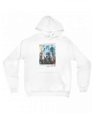 Genesis Hoodie | Colorful Watercolor Band Photo In NYC Hoodie $19.18 Sweatshirts