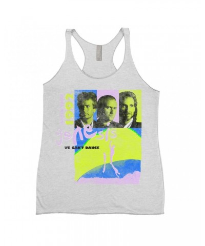 Genesis Ladies' Tank Top | Neon We Can't Dance World Tour 1992 Shirt $8.97 Shirts