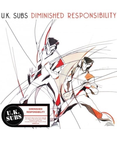 U.K. Subs LP Vinyl Record - Diminished Responsibility $15.77 Vinyl