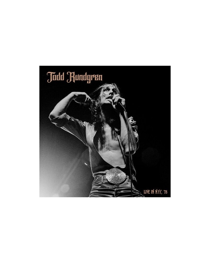 Todd Rundgren LIVE IN NY '78 CD $5.88 CD