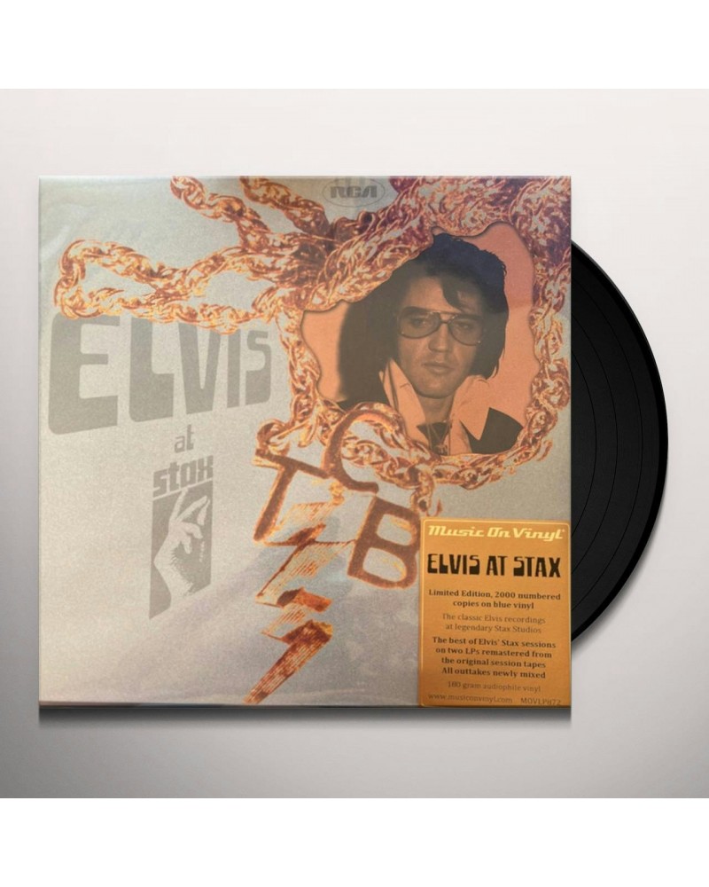 Elvis Presley AT STAX (2LP/180G/BLUE VINYL) Vinyl Record $18.26 Vinyl