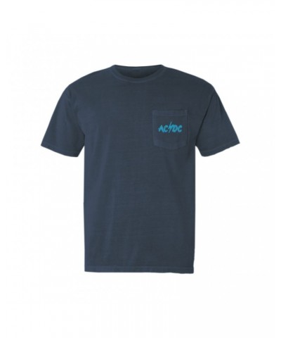 AC/DC T-Shirt | Electric Logo Pocket T-shirt $9.28 Shirts