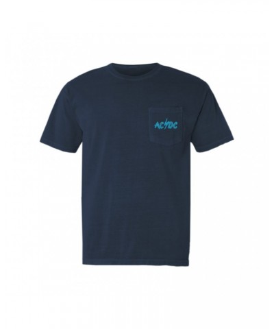 AC/DC T-Shirt | Electric Logo Pocket T-shirt $9.28 Shirts