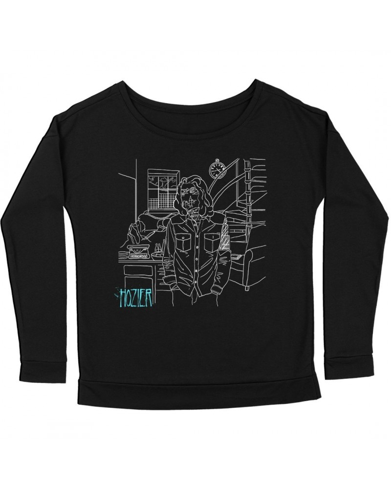 Hozier "Studio" Women's Long Sleeve Scoop T-Shirt $19.20 Shirts