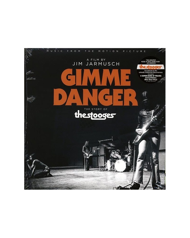 The Stooges LP - Gimme Danger: Music From The Motion Picture (ltd. ed.) (clear vinyl) $13.62 Vinyl