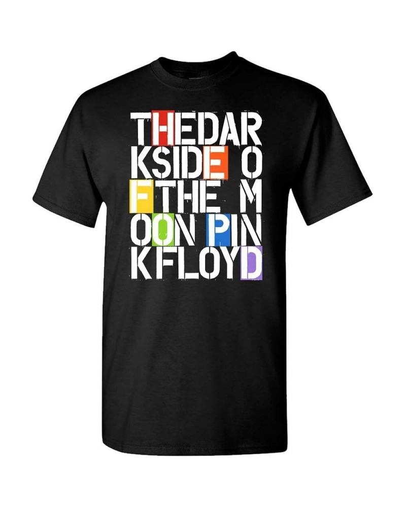 Pink Floyd Stencil Letters T-Shirt $10.00 Shirts