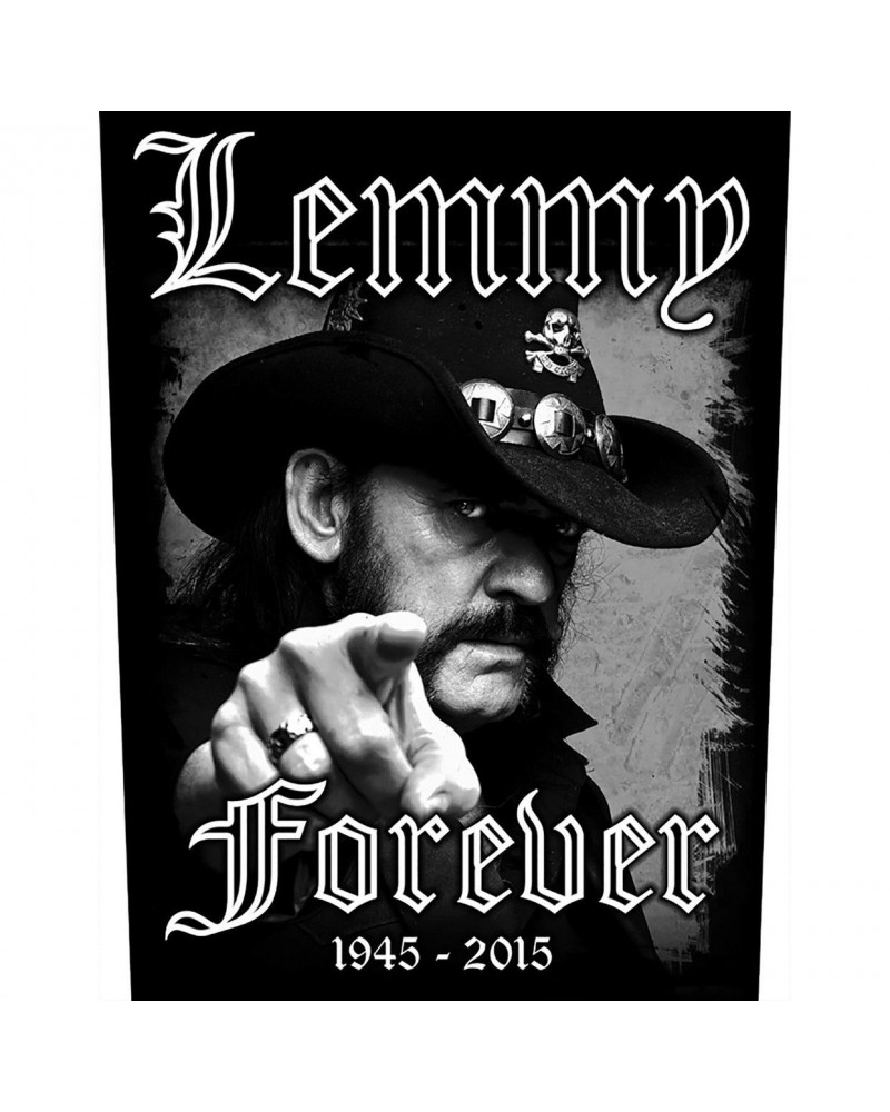 Lemmy Back Patch - Forever (Backpatch) $4.30 Accessories