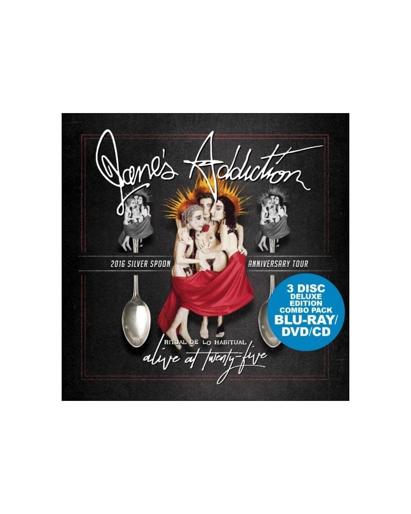 Jane's Addiction ALIVE AT TWENTY-FIVE Blu-ray $5.95 Videos