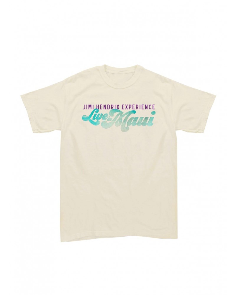 Jimi Hendrix LIVE IN MAUI LOGO TEE $12.60 Shirts