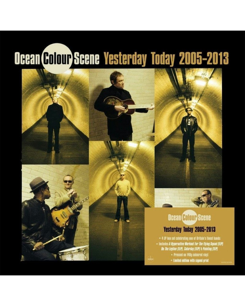 Ocean Colour Scene Yesterday Today 2005-2013 (4LP/Colored Boxset with Autographed Print) Vinyl Record $36.04 Vinyl