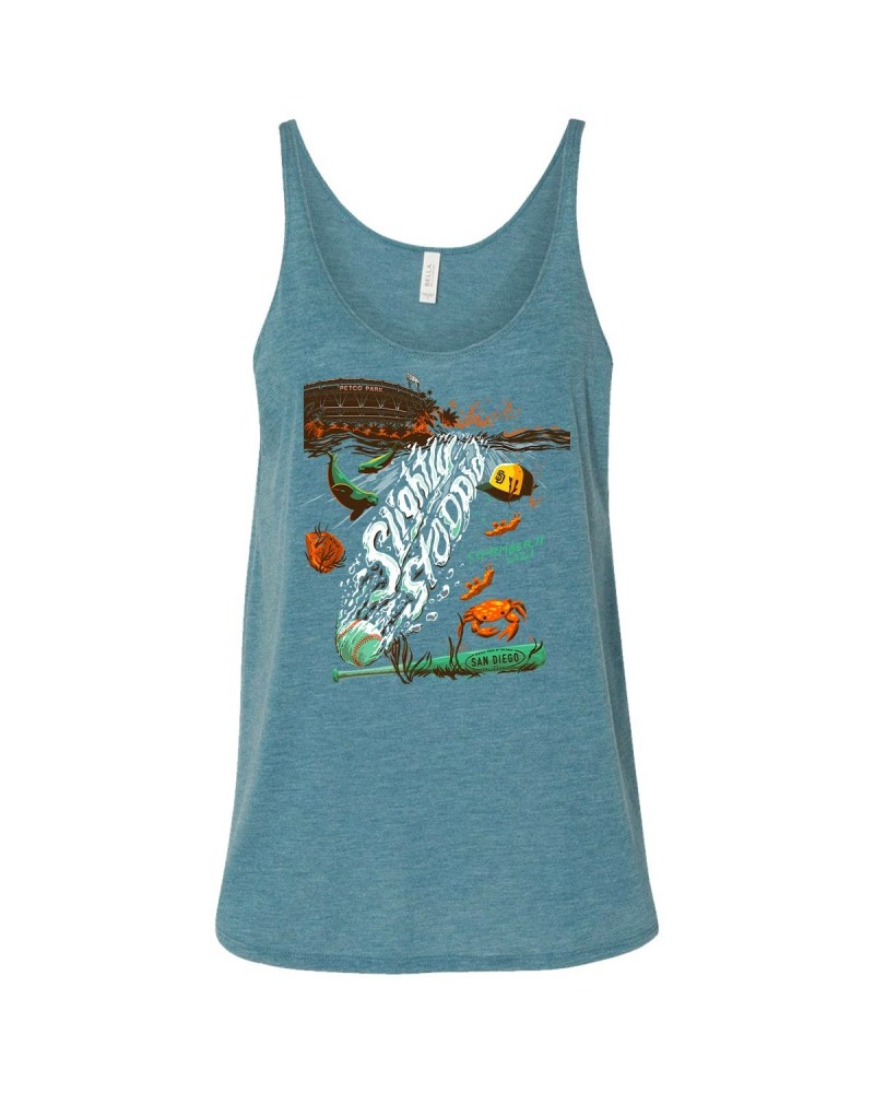 Slightly Stoopid San Diego 2021 Ladies Ocean Tank $5.54 Shirts