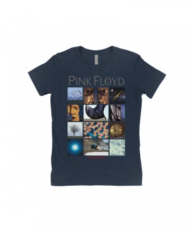 Pink Floyd Ladies' Boyfriend T-Shirt | Division Bell Photo Collage Shirt $11.98 Shirts