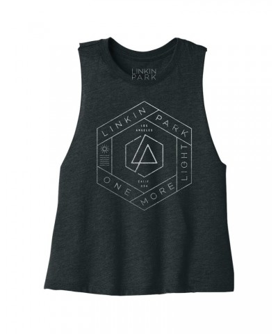 Linkin Park OML Hex Stamp Crop Tank $12.60 Shirts