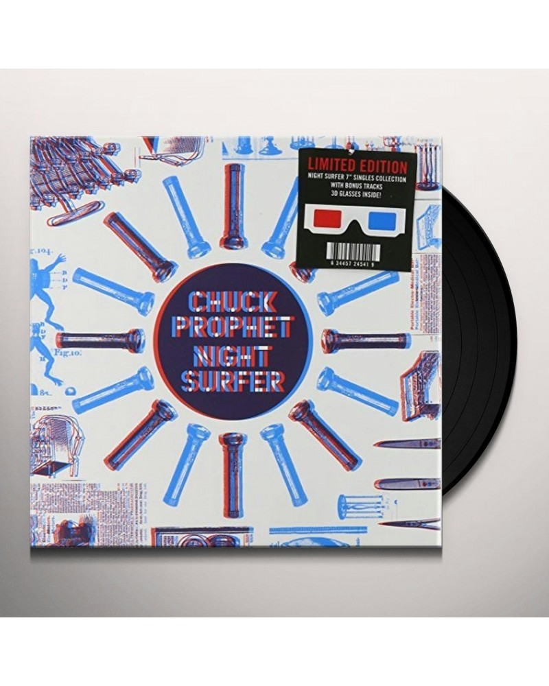 Chuck Prophet 3D NIGHT SURFER Vinyl Record $20.50 Vinyl