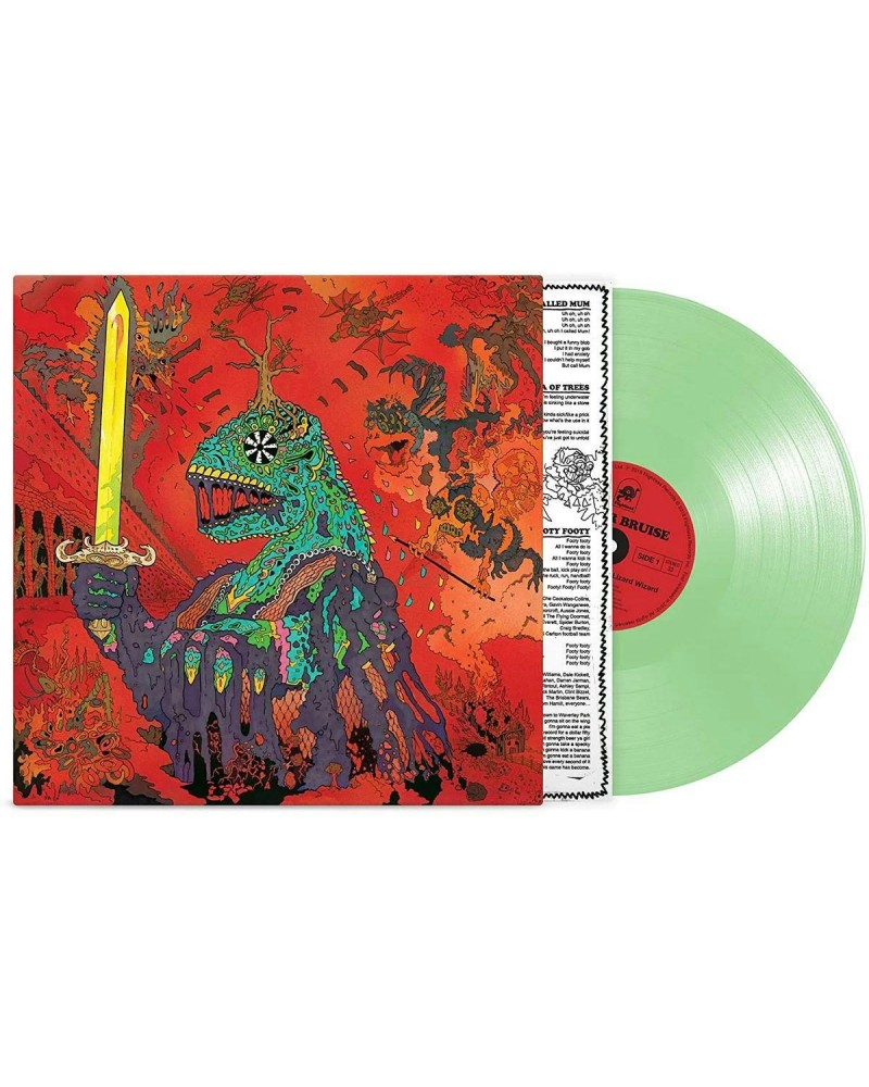 King Gizzard & The Lizard Wizard 12 Bar Bruise (Sea Foam Green) Vinyl Record $12.48 Vinyl