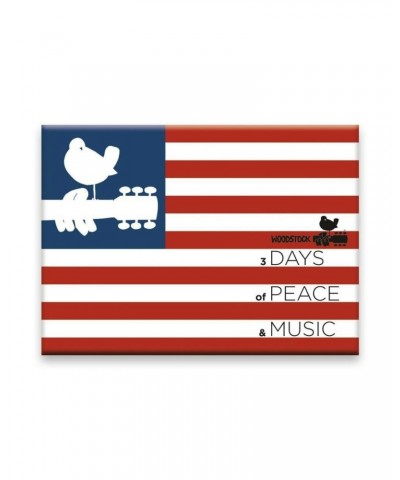 Woodstock Flag 2.5" x 3.5" Flat Magnet $2.05 Decor