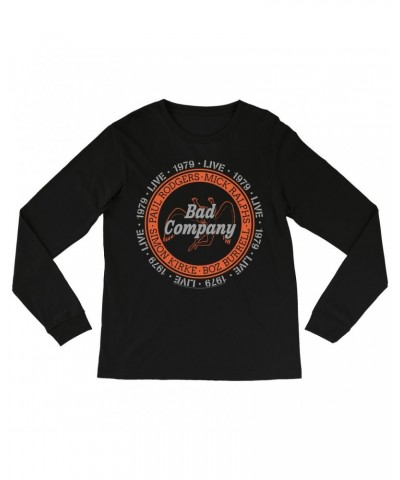 Bad Company Long Sleeve Shirt | Live In Concert 1979 Shirt $14.98 Shirts