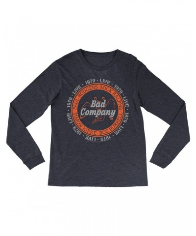 Bad Company Long Sleeve Shirt | Live In Concert 1979 Shirt $14.98 Shirts