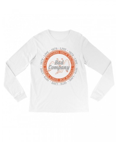 Bad Company Long Sleeve Shirt | Live In Concert 1979 Shirt $14.98 Shirts