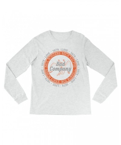 Bad Company Long Sleeve Shirt | Live In Concert 1979 Shirt $14.98 Shirts