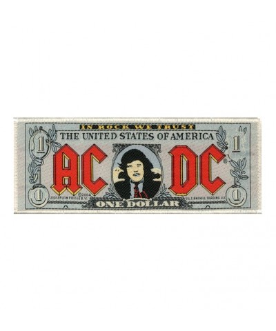 AC/DC Bank Note' Patch $5.01 Accessories