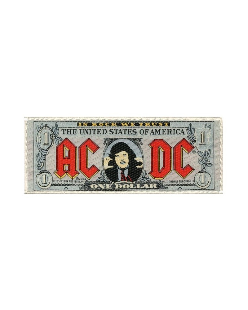 AC/DC Bank Note' Patch $5.01 Accessories